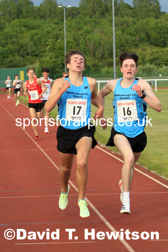 The 1500 metres, 2022 BMC Chester le Street. Photo: David T. Hewitson/Sports for All Pics